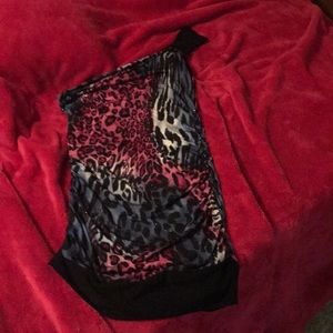 Cute wet seal animal print dress size xsmall